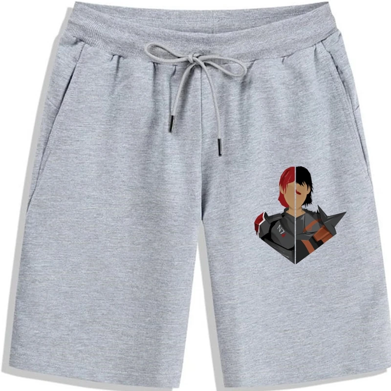 

Шорты мужские из хлопка, с эмблемой, эффект массы 3 N7