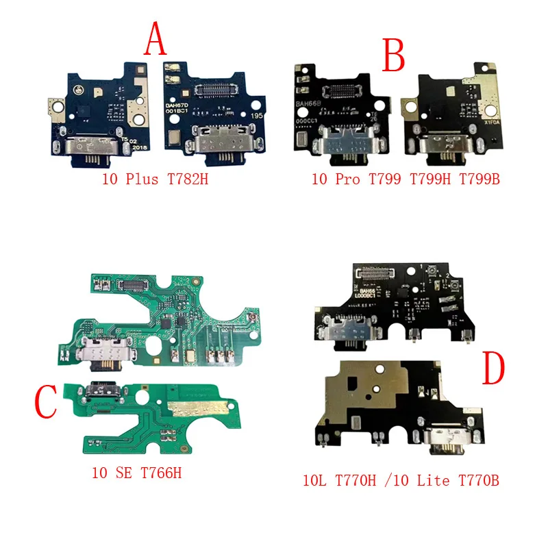 

1Pcs Usb Charging Dock Charger Flex Cable Port Connector Board Plug Jack For TCL 10 Lite SE Pro Plus T782 T799 T766 10L T770