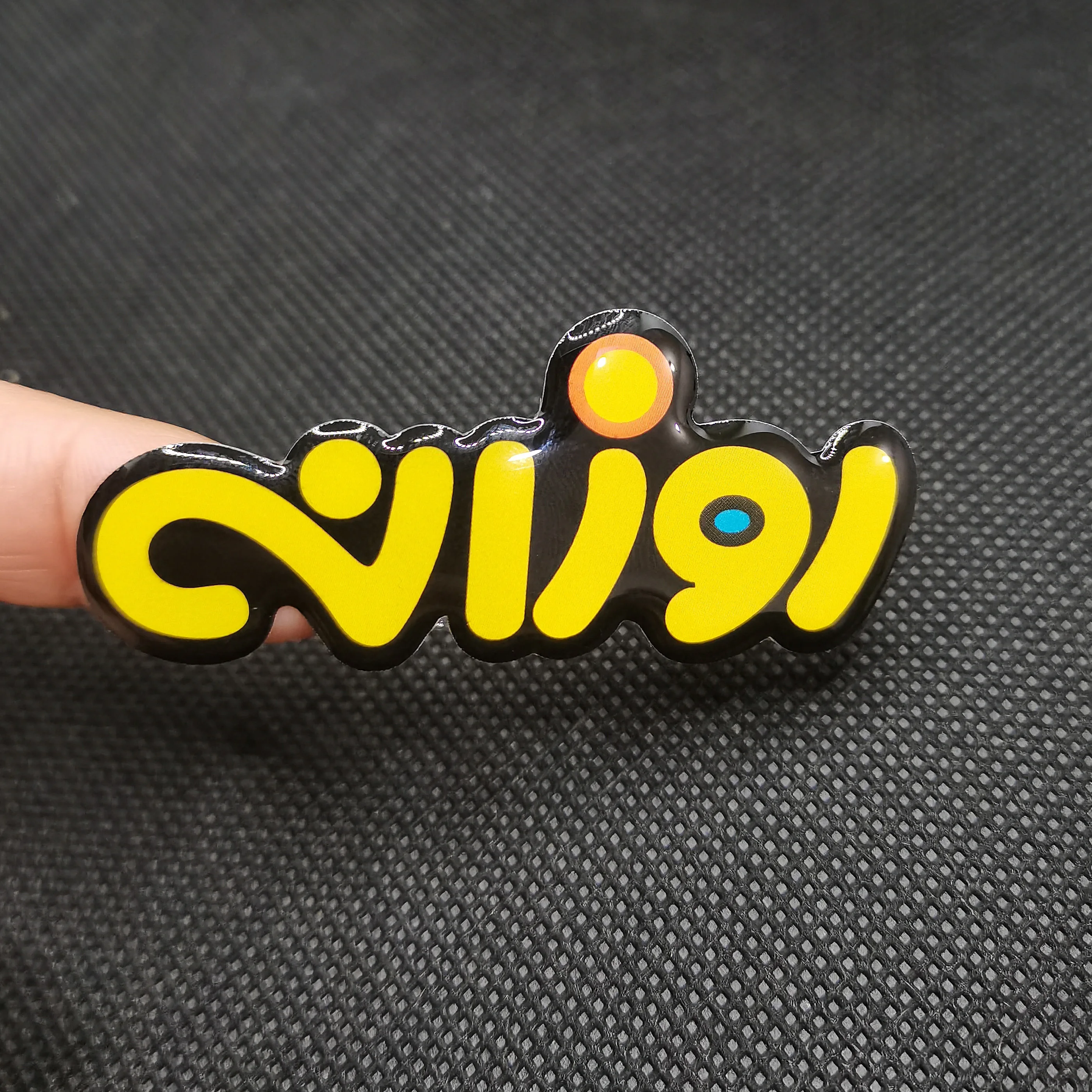 Купольная эпоксидная смола на заказ наклейка 3D гель логотип кристальная