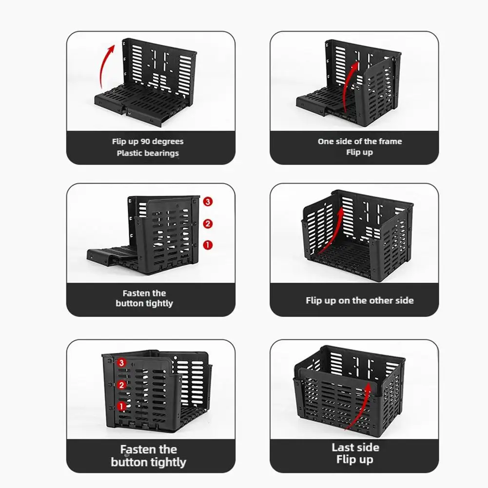 Передняя корзина для велосипеда складная подвесная горного передняя и задняя