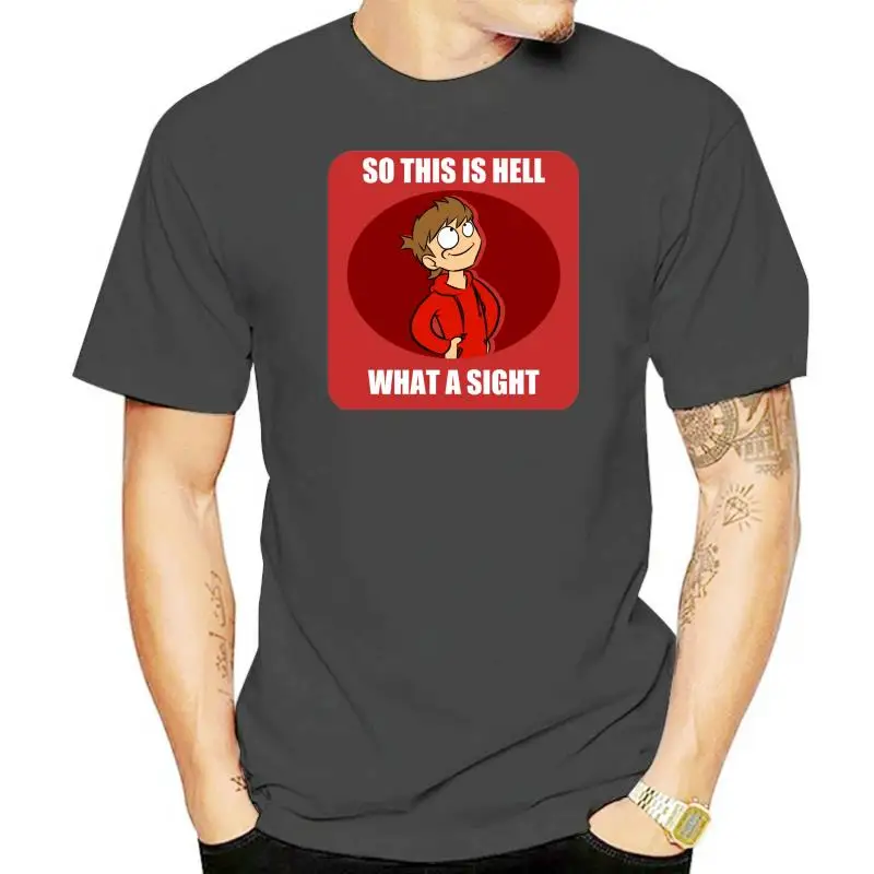 

Мужская футболка с коротким рукавом EDDSWORLD TORD SO THIS IS HELL T SHIRT и более Приталенная футболка, футболки, топы, женская футболка