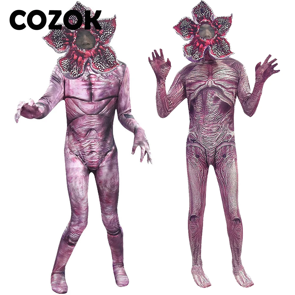 

Комбинезон COZOK из фильма «очень странные дела», комбинезон пиранхи, костюм для косплея на Хэллоуин, унисекс, униформа для взрослых и детей дл...