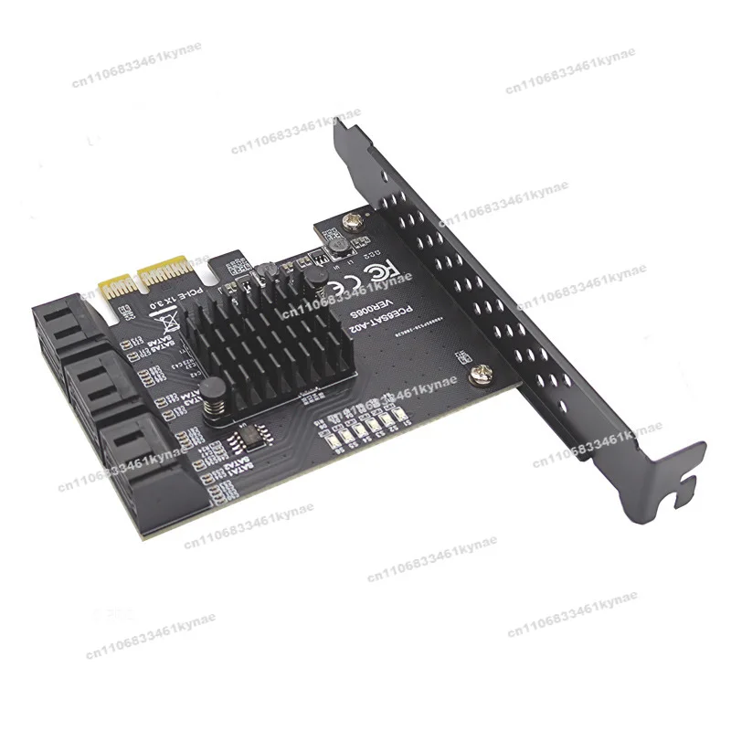 Фото Подходит для карт расширения PCIE на 6 портов, 8 портов, 10 портов SATA3.0 6G ASM1166 PCI-E3.0 GEN3 №3