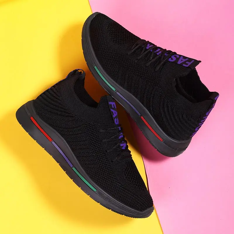 

summer breathable Women's Sport Shoes 43 Women's Running Shoes Most Sold Elegant Sports Women Sneakers With Platform Flat