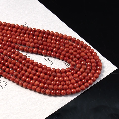 Натуральные коралловые бусины 40 см