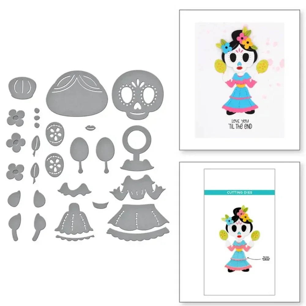 Новинка 2024 июля DANCIN' DAY OF THE DEAD GIRL НАКРАЩЕННЫЕ ИСЫ ИЗ КОЛЛЕКЦИИ ТАННИИНА