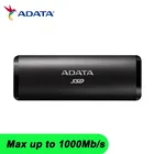 Высокоскоростной мобильный твердотельный Накопитель ADATA USB 3,2 SE760, металлический корпус, портативный, 256 ГБ, 512 ГБ, ТБ SSD