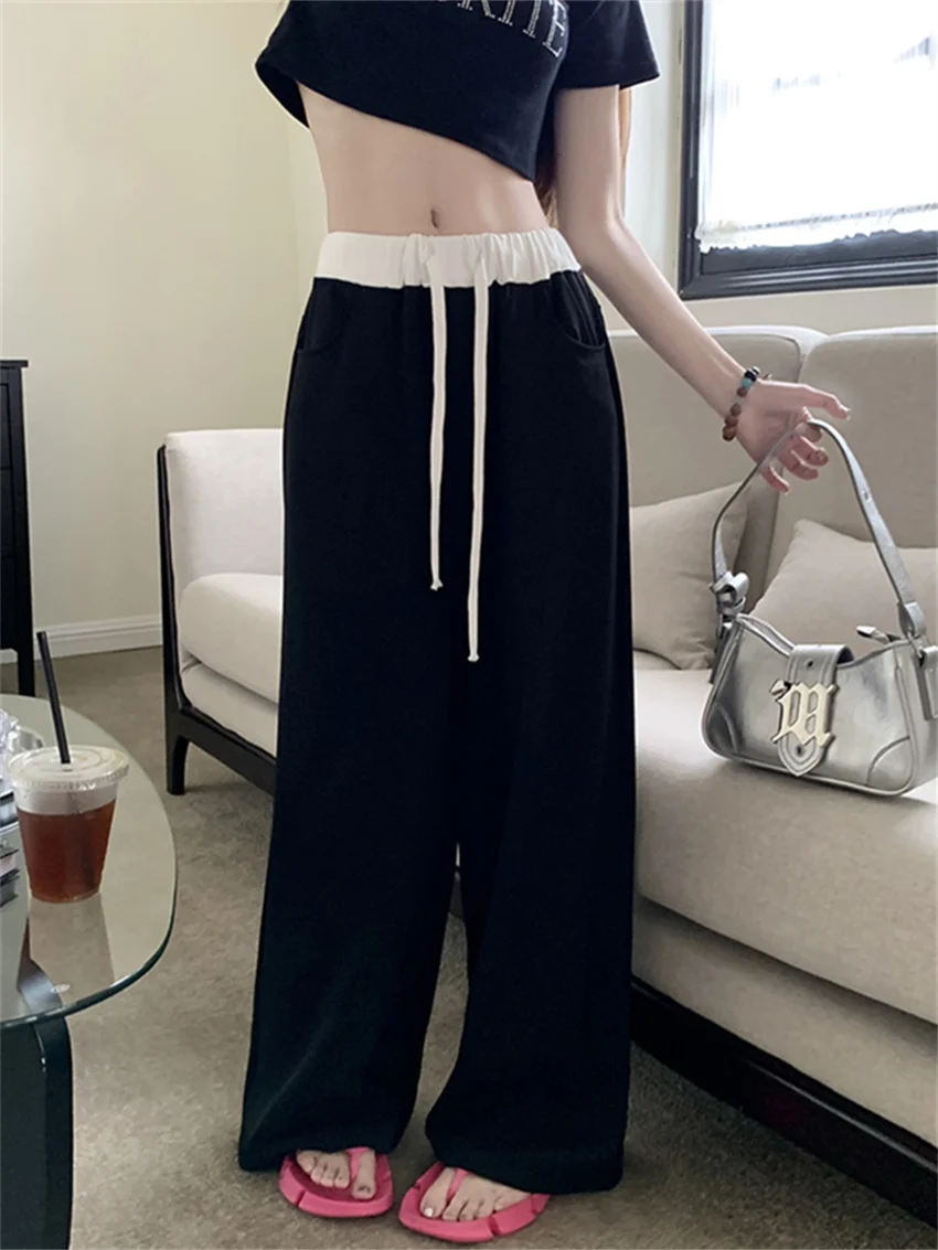 Женские офисные брюки Alien Kitty шикарная свободная летняя одежда для работы уличная