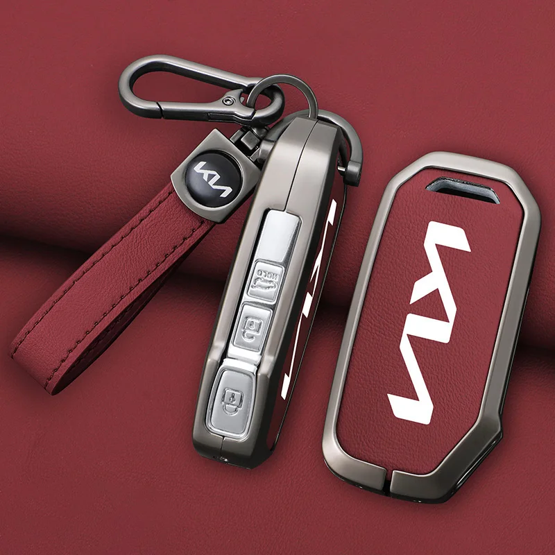 Car Key Case Cover For KIA Sportage Ceed Sorento Cerato KX5 KX-CROSS Forte K3 K5 K8 Ray Opatima Soul Telluride Auto Accessories