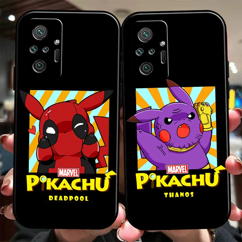 

Pokémon Anime Elf Phone Case For Xiaomi Redmi 7 8 7A 8A 9 9i 9AT 9T 9A 9C Note 7 8 2021 8T 8 Pro Silicone Cover Soft Carcasa