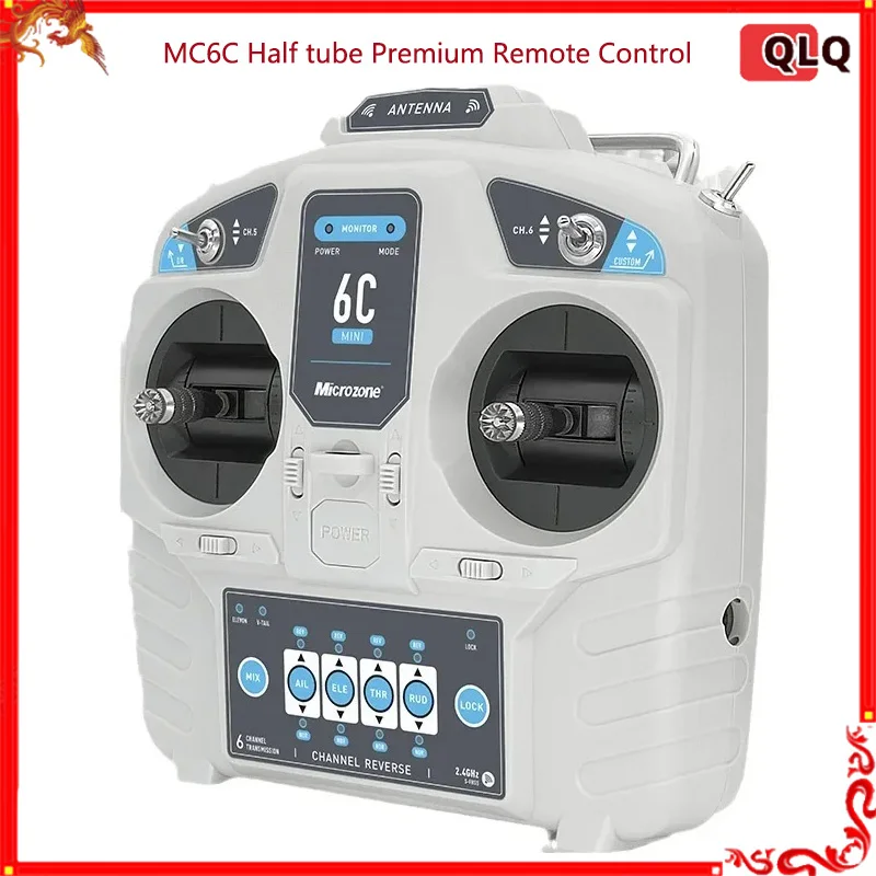 Microzone Mc6c 2.4g 6-канальная Радиосистема Приемник-передатчик Для Детей