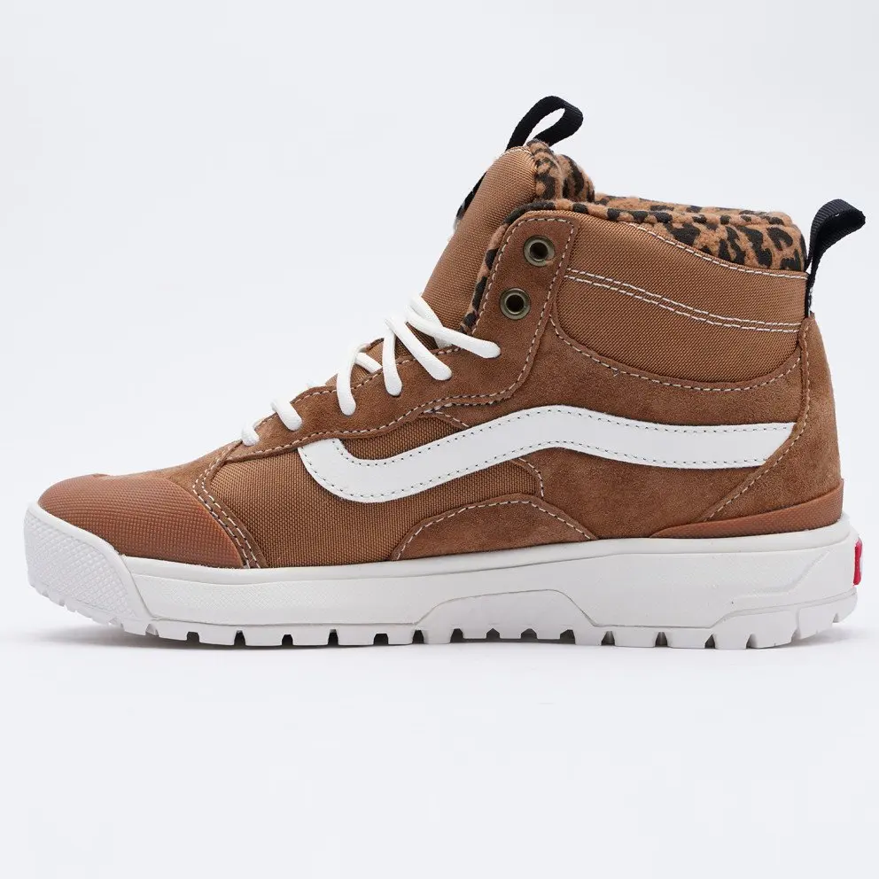 Обувь Vans UA Ultrarange Exo Hi Chipmunk/Leopard VA5KS5A0A - кроссовки для тренировок в спортзале, мягкие, удобные, дышащие, с плоской подошвой для повседневной носки на улице.