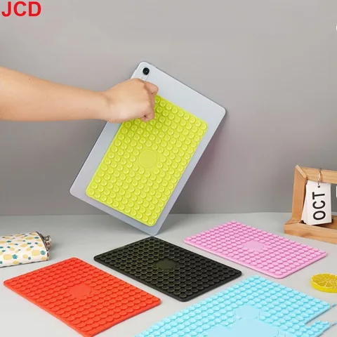 Силиконовая присоска, двухсторонняя для планшетного ПК, приспособление на присоске, клейкая силиконовая резиновая присоска для фиксации кронштейна