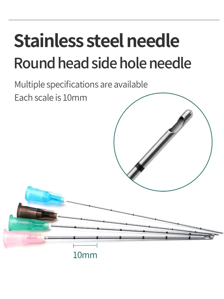 Канюля с тупой кончиком Nano Blunt micro Neede для fil ler мягкий разъем шприца 3 нужна канюля