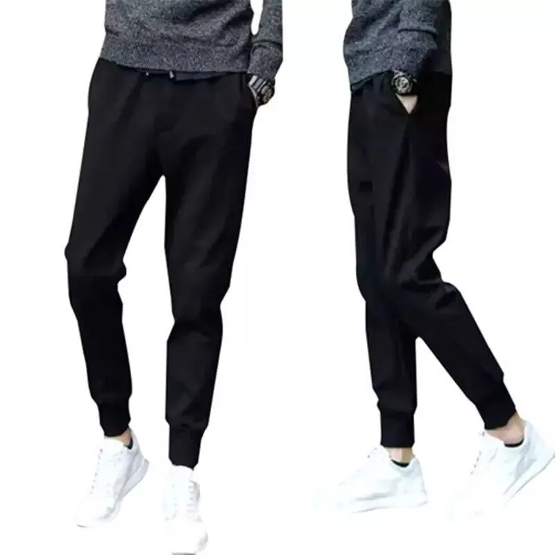 

Men's Leggings Pants Spandex Jogger Pants Slim-Fit Casual Pants