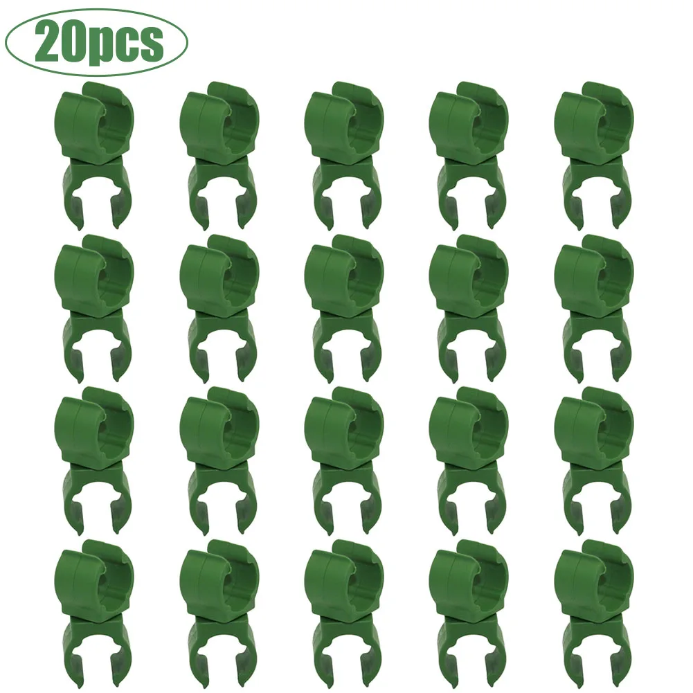 

20pcs/set Universal Garden Climbing Rattan Stent Rod Connector Stake Clip Greenhouse Film Buckles Clips Garden Tools