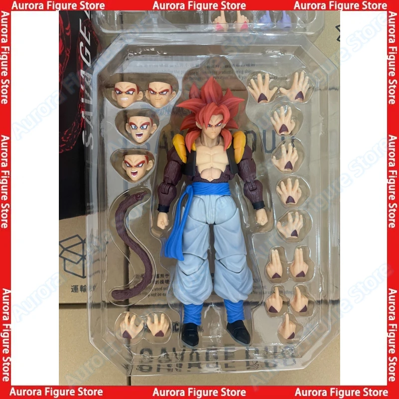 Фото В наличии: Demoniacal Fit DF Dragon Ball Z SHF Super Saiyan 4 SSJ4 Gogeta Savage Duo — Аниме-фигурки, игрушки, модели из ПВХ, подарок №3