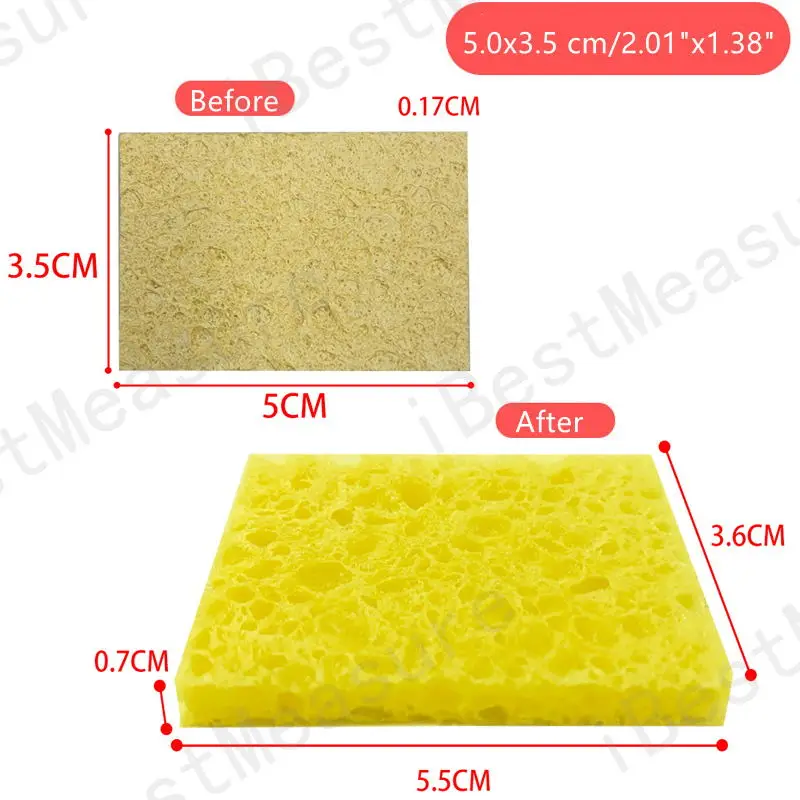 Губка для чистки наконечников паяльника набор из 5/10/20 шт. |