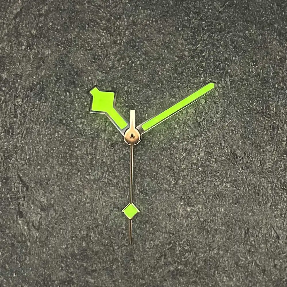 Green Luminous Watch Hands Fit NH35 NH36 4R36 Automatic Movement