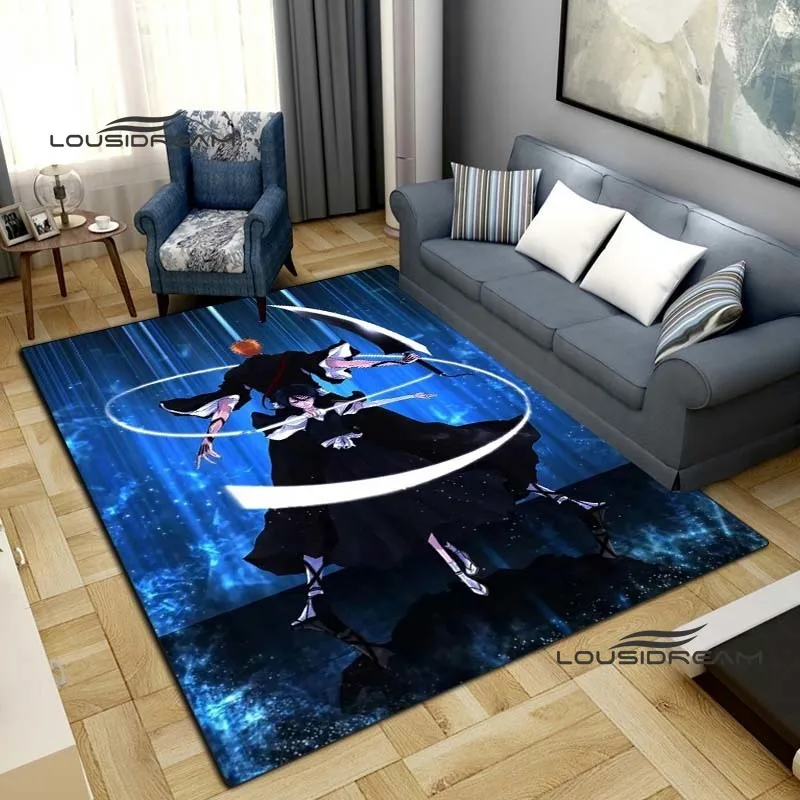 Ковры и ковер с рисунком из аниме отбеливателя Классический мультяшный мягкий