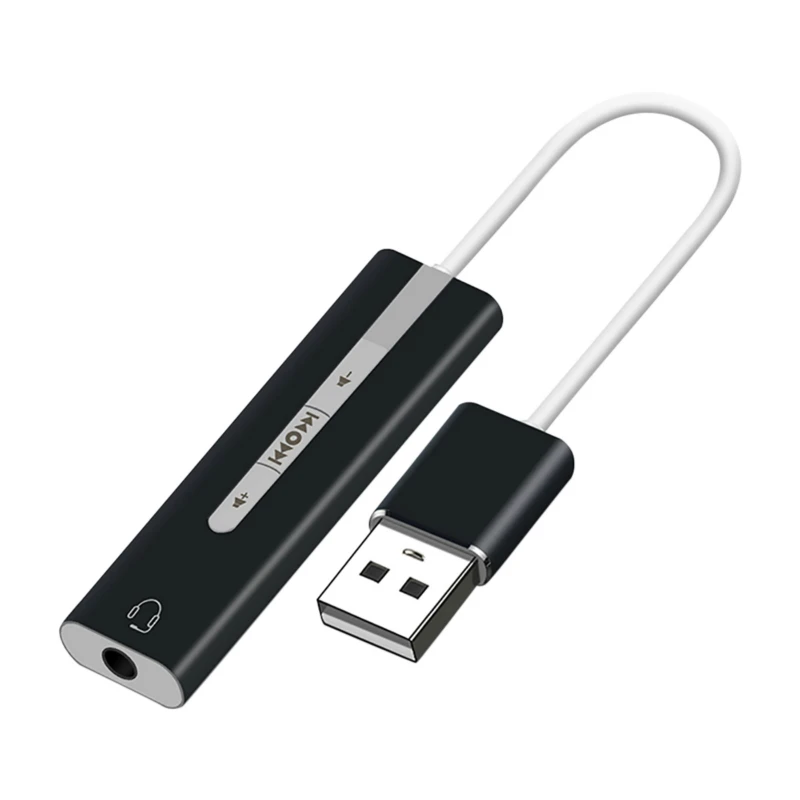 2 в 1 внешняя звуковая карта USB C 3 0 до 5 мм Jack аудио микрофон адаптер для наушников