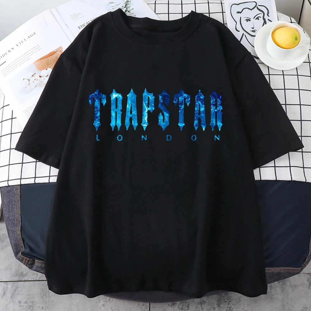 

Trapstar London Футболка мужская оверсайз с коротким рукавом, из дышащего хлопка