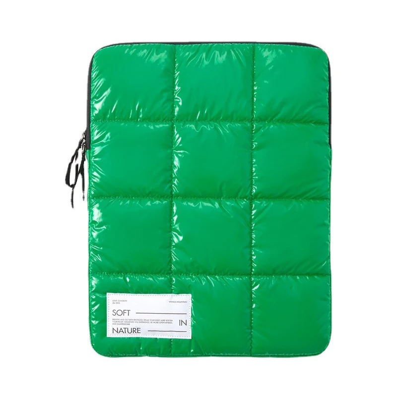 

Women Padded Tablet Liner Bag Puffy Case for Ipad Air4 5 Pro 11 12.9 9th Apple Laptop Storage Pouch Female Fashion Clutch Bag