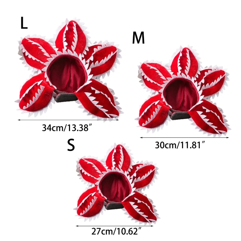 Головной убор с милым котенком мягкий страшный головной цветком шляпа для
