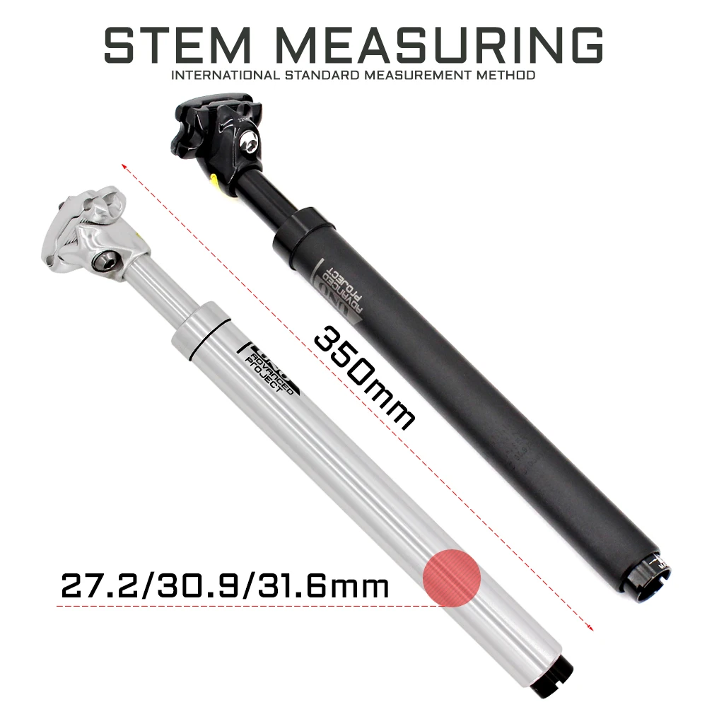 Амортизирующая подседельная труба для велосипеда UNO алюминиевые штыри горного
