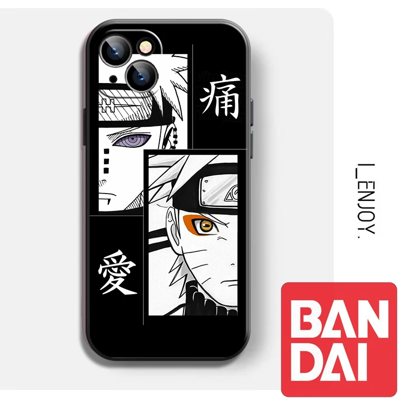 Чехол для телефона NARUTO Sasuke iPhone 11 12 13 Pro X XR XS MAX Mini 6 6S 7 8 Plus SE 2020 защитный чехол с