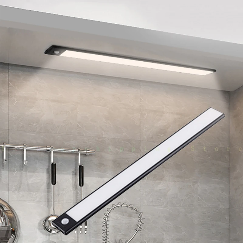 

Led Under Cabinet Night Light PIR Motion Sensor Night light Closet Light Cabinet Kitchen Lighting Magnetic Night light