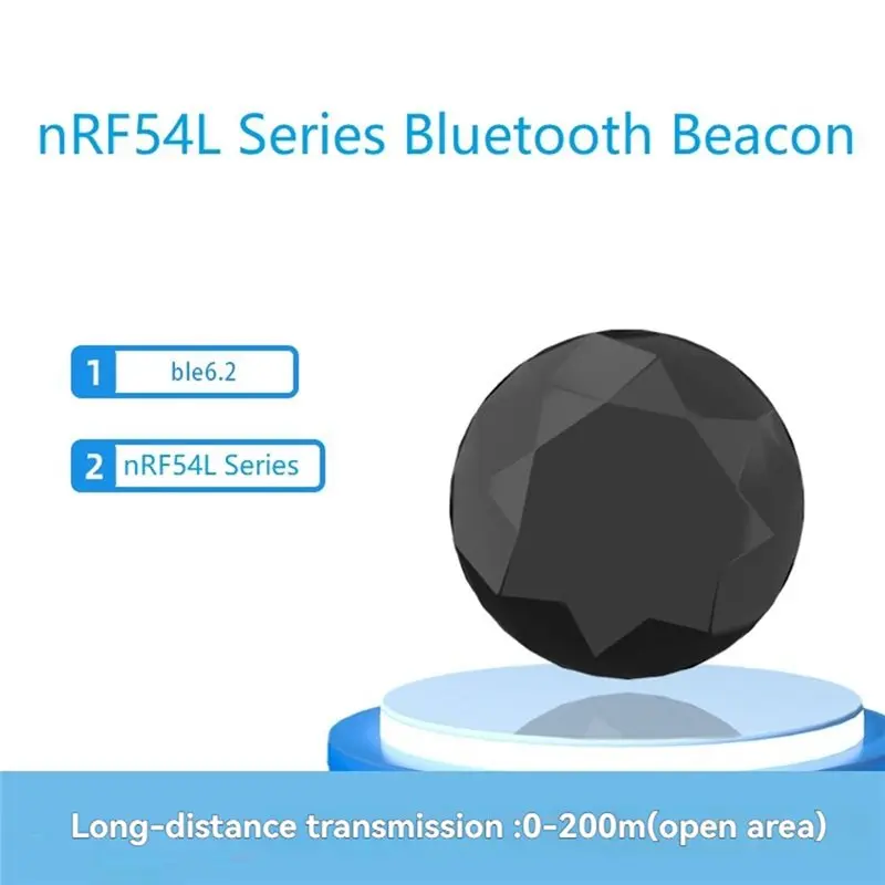 Беспроводной маячок A24U серии NRF54L Bluetooth (Eddystone, iBeacon, BLE 6.2) для определения близости и навигации в помещениях (IoT) (art.: 3920dbce278cf) - 3920dbce278cf