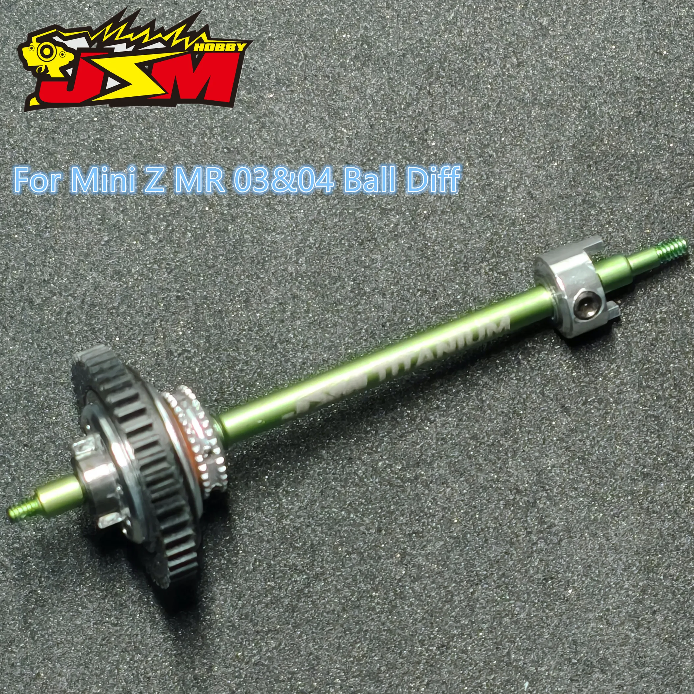 Фото Титановый шариковый дифференциальный вал для MINI Z MR03&04 GL RACING GT/GLR PN RACING NEXX RACING, стандартная длина №4