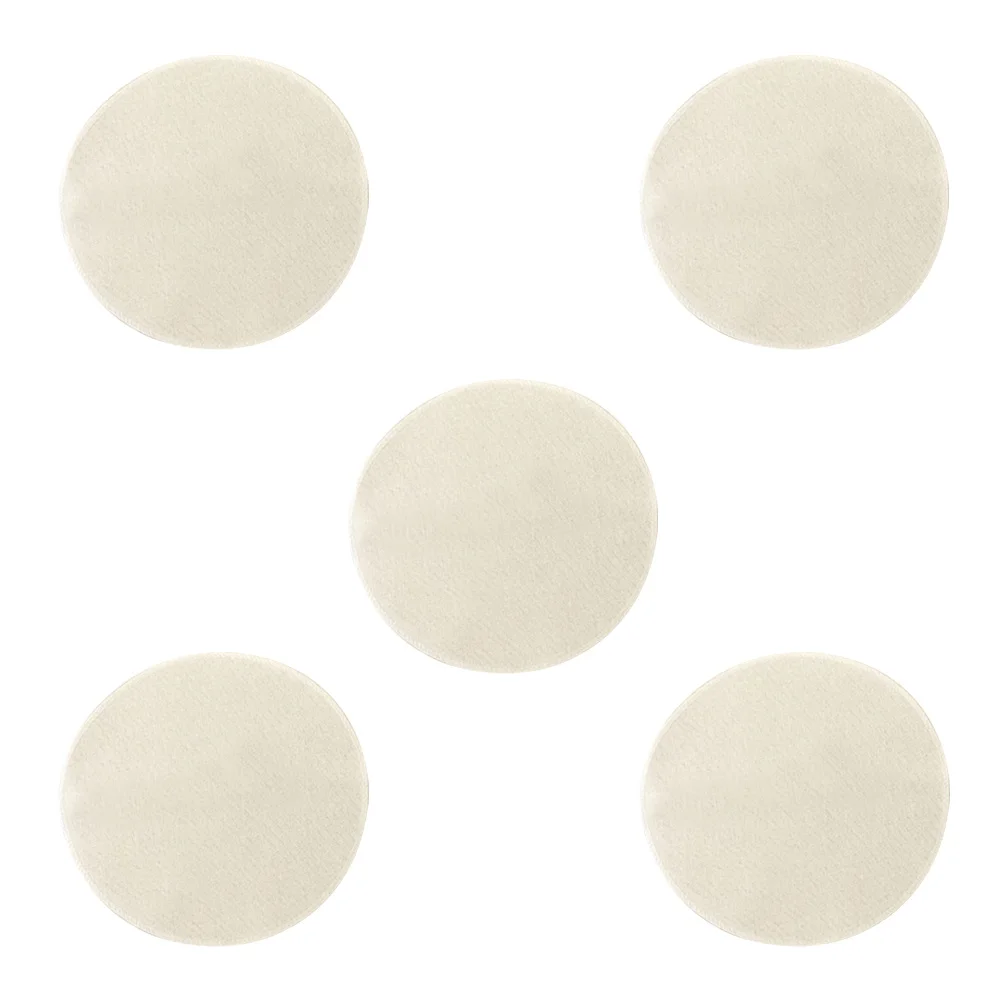 

5 pcs Steamer Mesh Reusable Pure Cotton Yarn Round Pot Pad Gauze Cloth Steamed Mat for Dim Sum