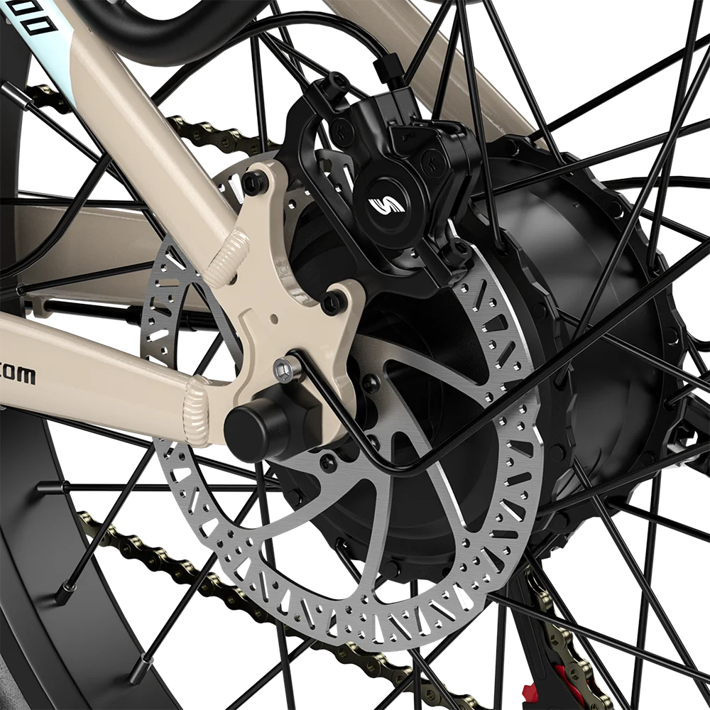 26-дюймовый электровелосипед 48V17.5AH2000W с передними и задними двигателями литиевые