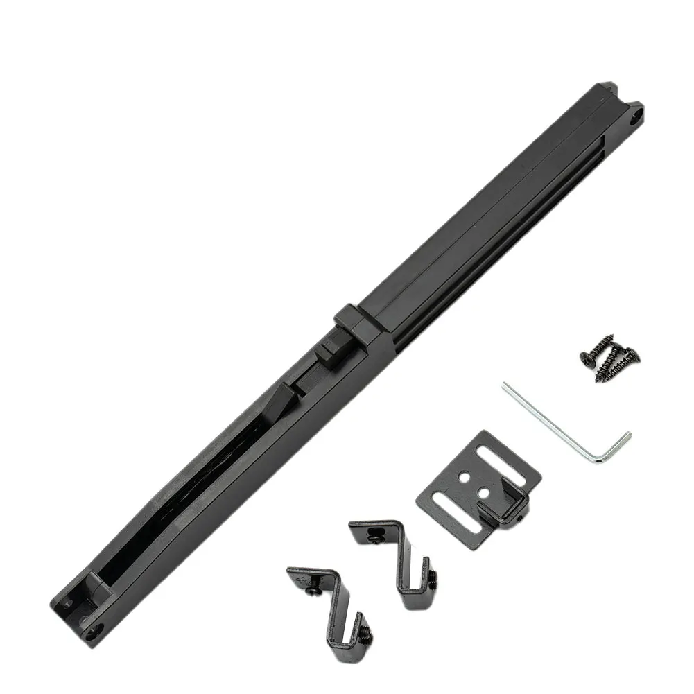

15pcs Door Stops Soft Close Mechanism S Shape Hooks Actuators Screws Wrench Accessories OM Material Buffer Damper Free Punching