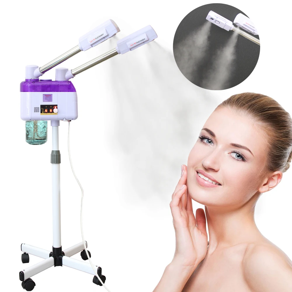 

Hot Cold Facial Steamer Professional Face Moisturizer Vaporizer Mist Sprayer Beauty Salon Pore Deep Clean Skin Care Spa