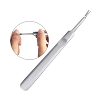 metal spoon cuticle pusher set for manicure gel polish pushing dead skin remover trimmer shoot remover nail art tool accessories