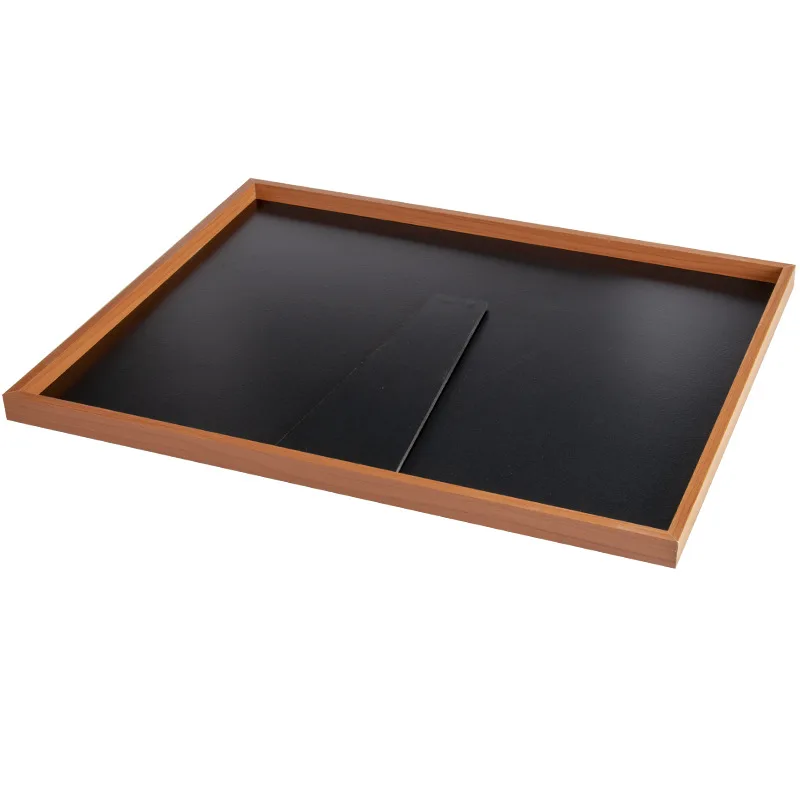 Portable Wooden Sunglasses Display Rack 18 Grid Glasses Storage Tray Classic Wood Jewelry Storage Display Stand Holder 2023 New