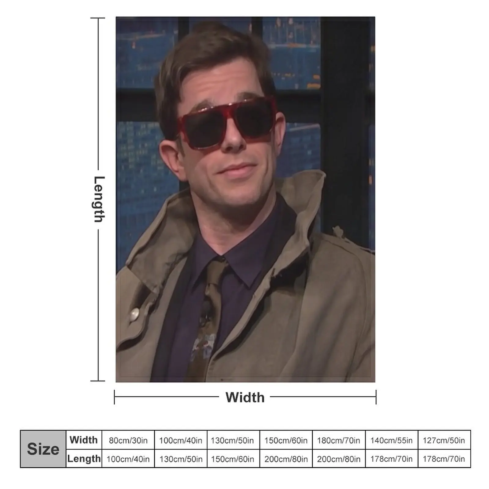 Джон Мулани в пальто на сесах Майерс Плед Лохматые туристические одеяла