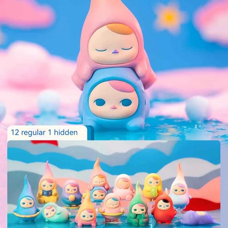 Bandai Popmart Bubble Mart Pucky женская модная подарочная игрушка ручной работы идеально