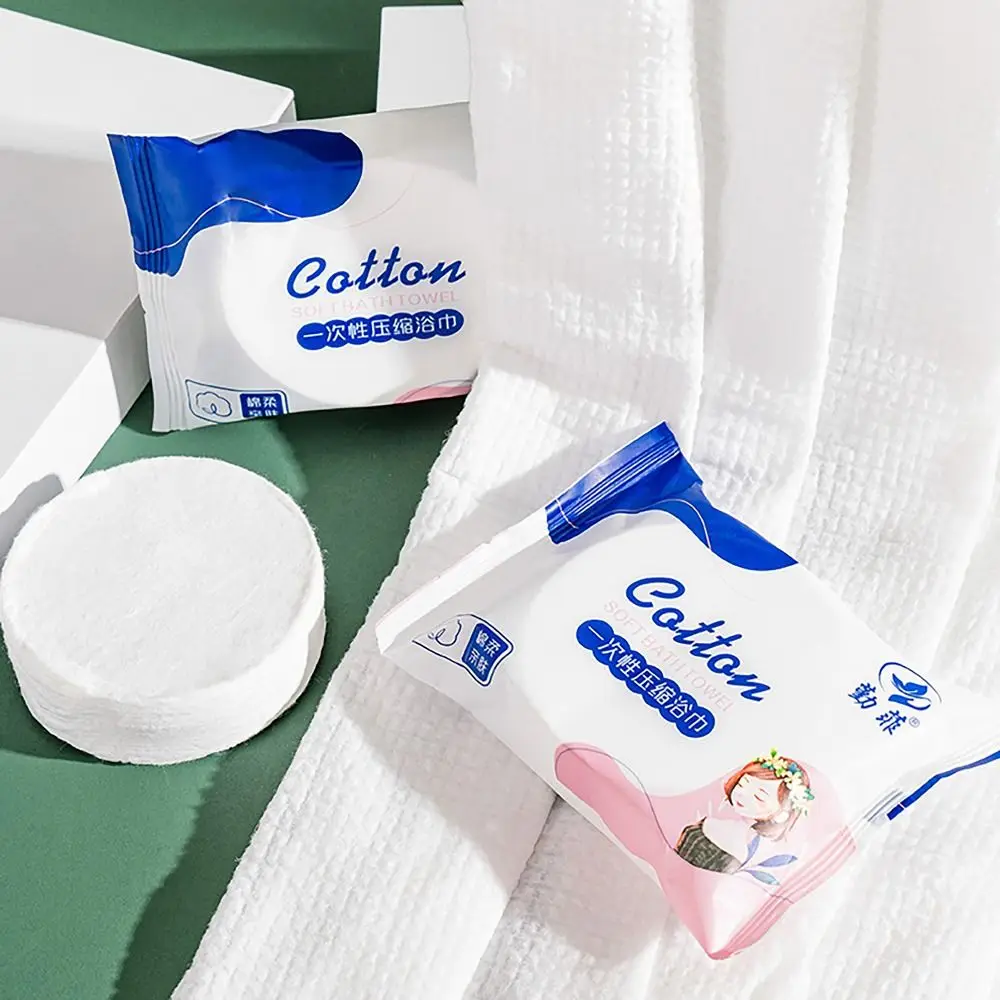 140x70 см одноразовое банное полотенце из хлопчатобумажной ткани принадлежности