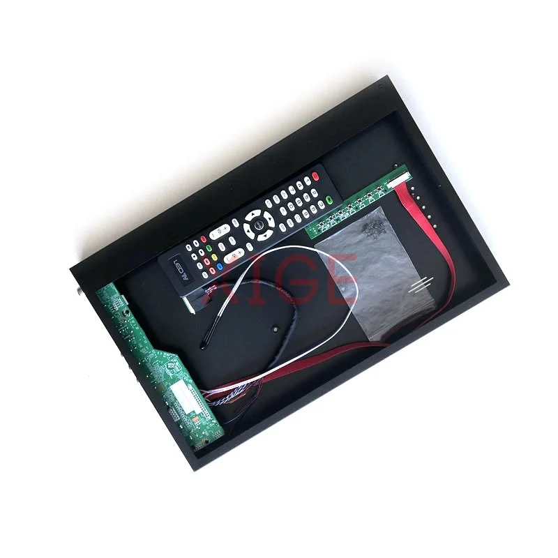 

Controller Board+Metal Case Fit LTN156AT32/LTN156AT35 15.6" DIY Kit VGA+HDMI+AV+USB Screen Analog TV Signal 1366*768 40 Pin LVDS