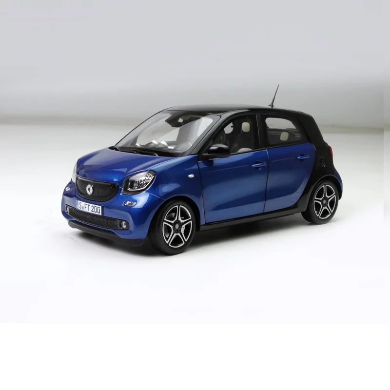

Norev 1:18 Benz Smart Elf Series Blue Alloy Simulation Model Car