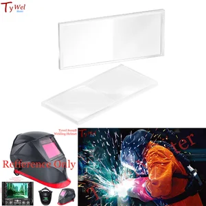 Сварочный шлем увеличенный объектив Диоптрий 2,0 внешний Размер 107 мм x 50 мм для сварочной маски