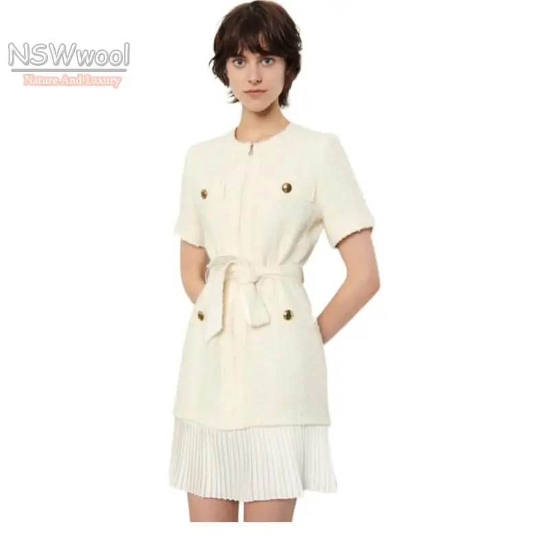 

New SD resses For Women Spring Autumn Woman Dress Casaul Streetwear Bodycon Dress French Sandro Vintage Dresses For Women