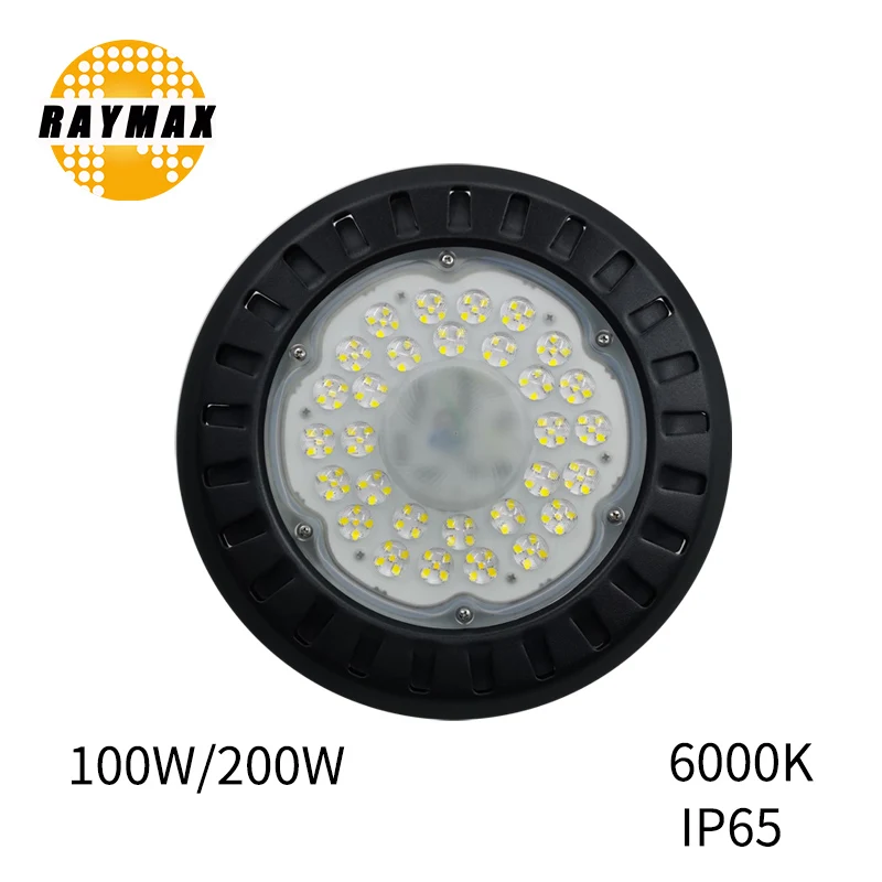 RAYMAX LED UFO HIGH BAY LIGHT 100W 200W  LED INDUSTRIAL LIGHT