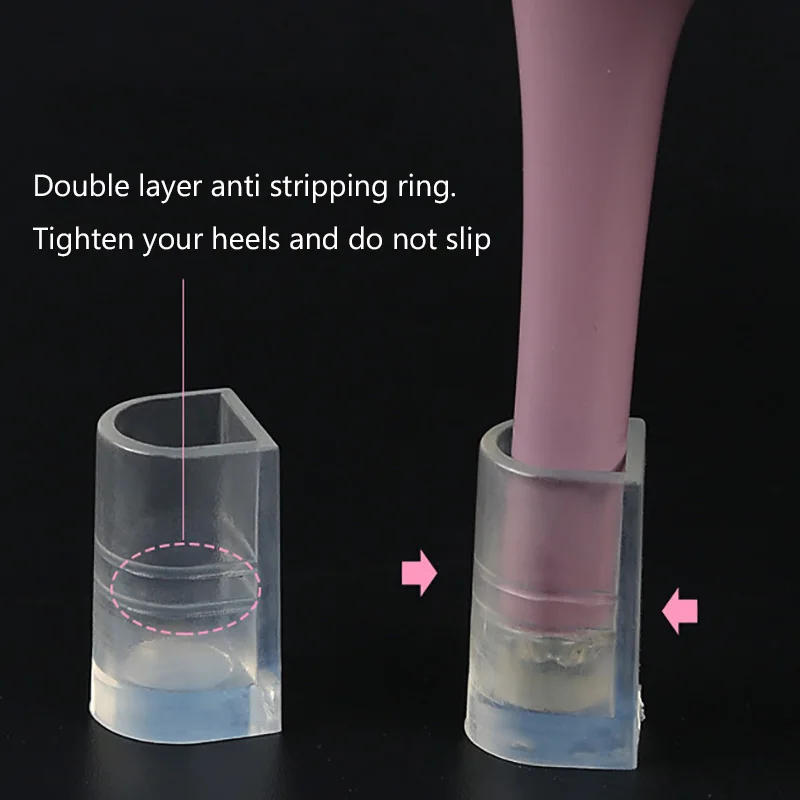1 пара защитных чехлов на высоком каблуке для латинских танцев шпильках стопоры