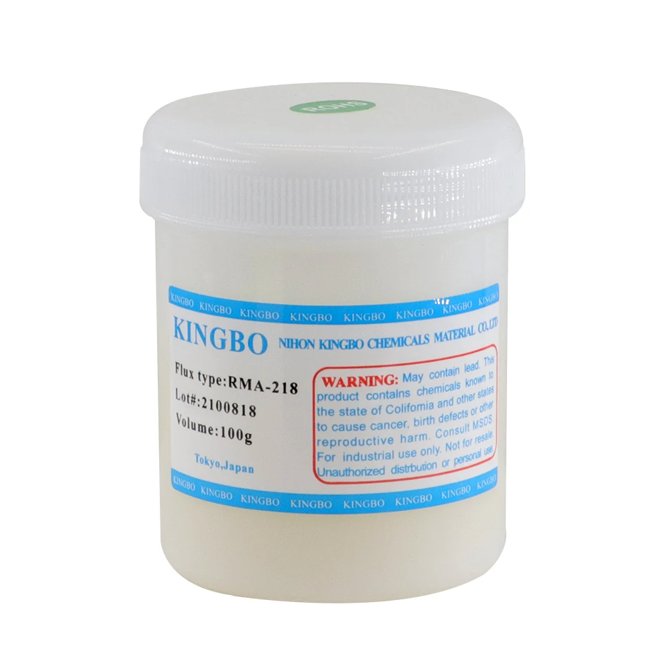 

KINGBO RMA-218 Флюсовая паста для пайки BGA 100г