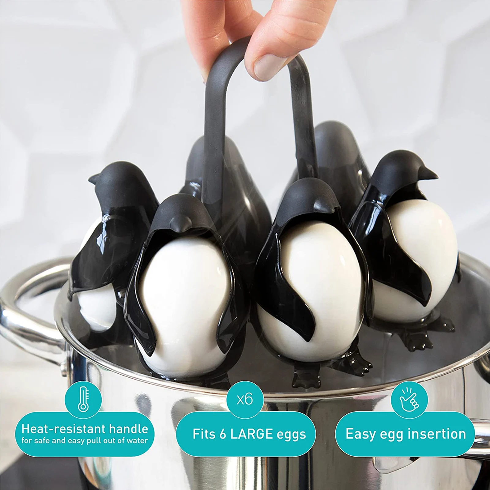 

Кухонный держатель для яиц Penguin egg